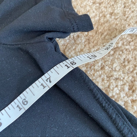 FRENCH LAUNDRY BLACK CROSS FRONT KNIT TEE SIZE SM - Picture 4 of 6
